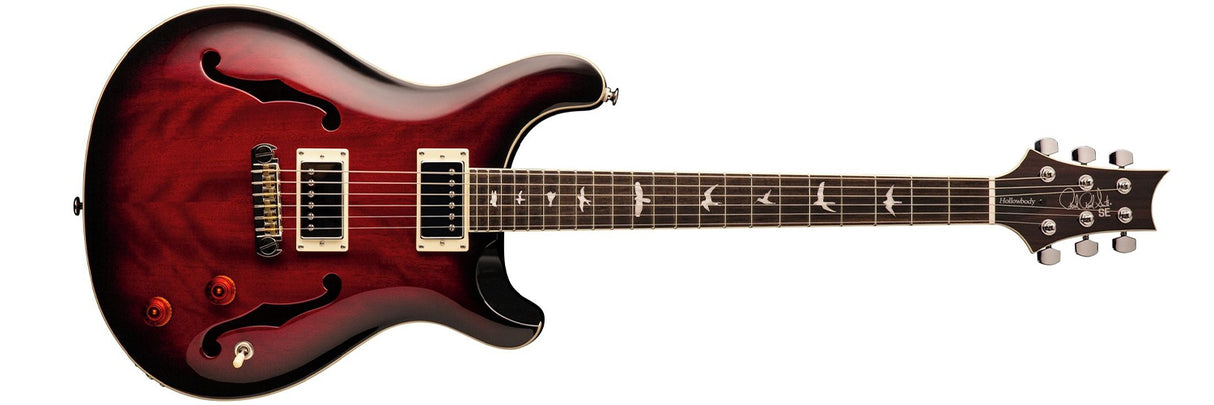 PRS SE Hollowbody Standard ( Fire Red Burst )