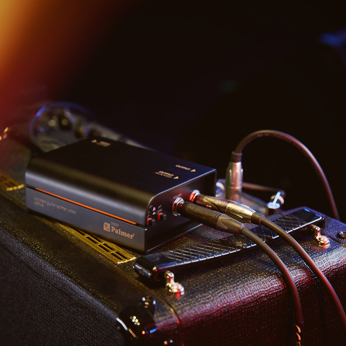 Palmer RIVER saar - Aktiv gitarrsplitter Y-box