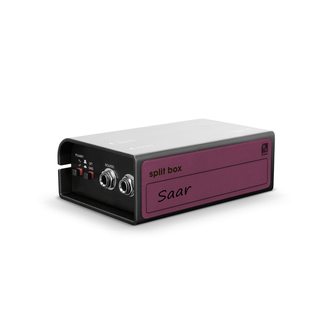 Palmer RIVER saar - Aktiv gitarrsplitter Y-box