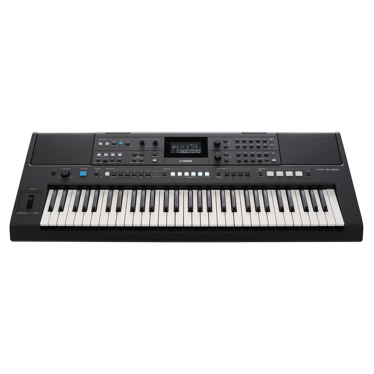 Yamaha PSR-E483 Keyboards (Svart)