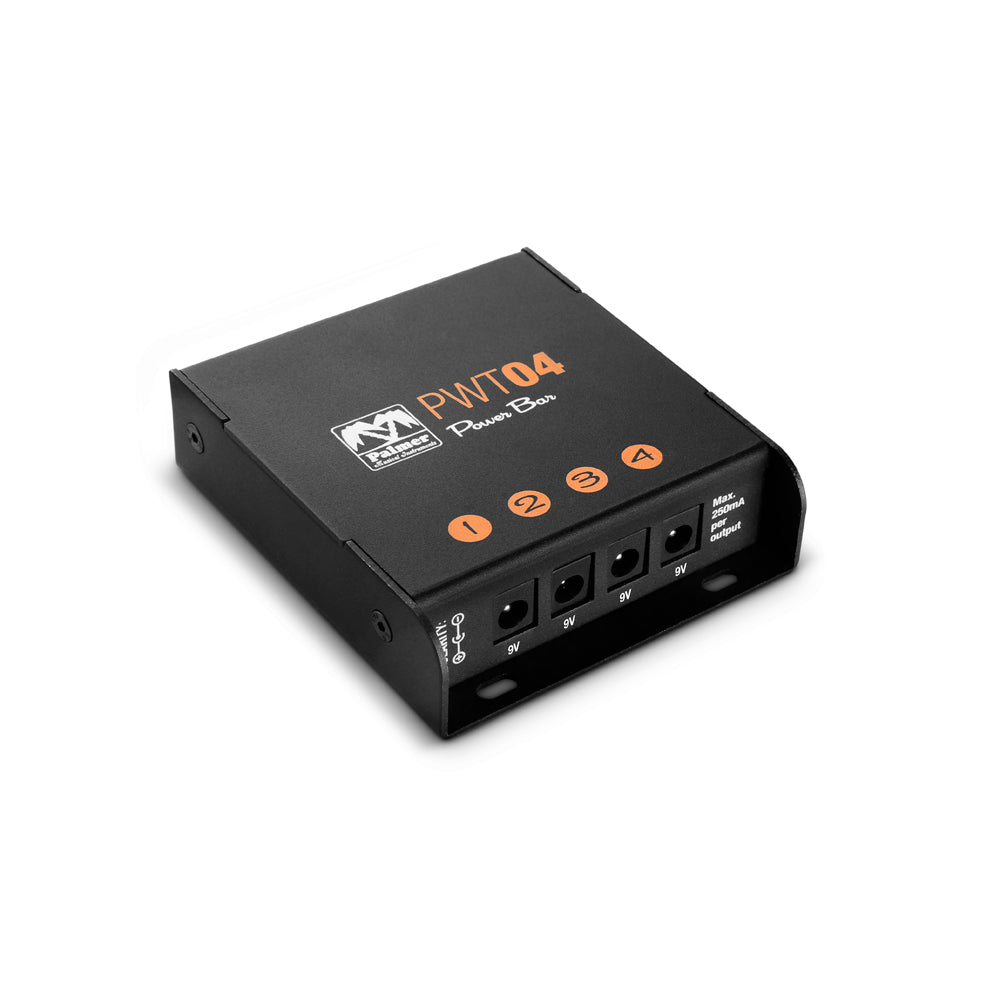 Palmer PWT 04 - Universellt pedalboard-nätaggregat med 4 utgångar