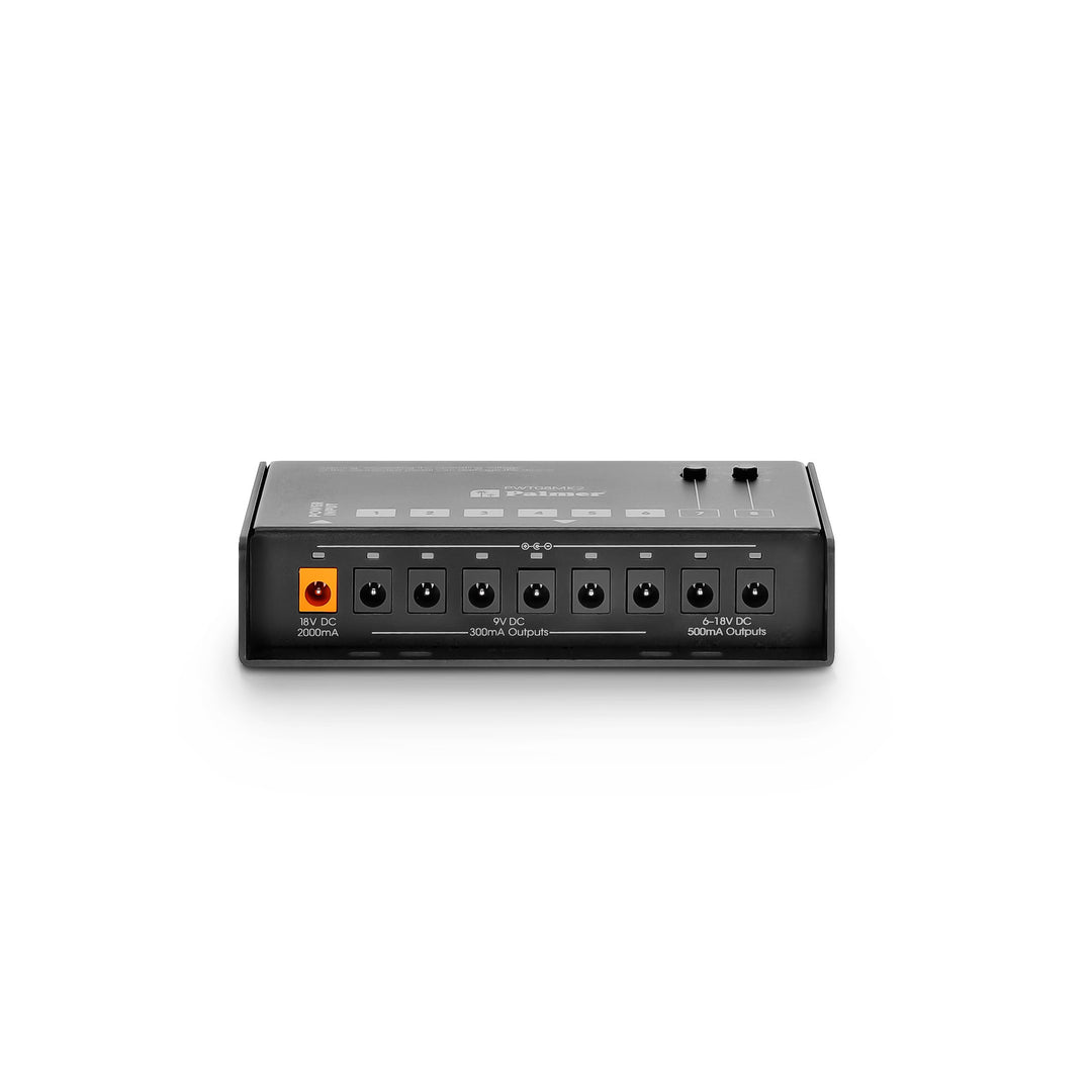 Palmer PWT 08 MK2 - Universellt pedalboard-nätaggregat med 8 utgångar