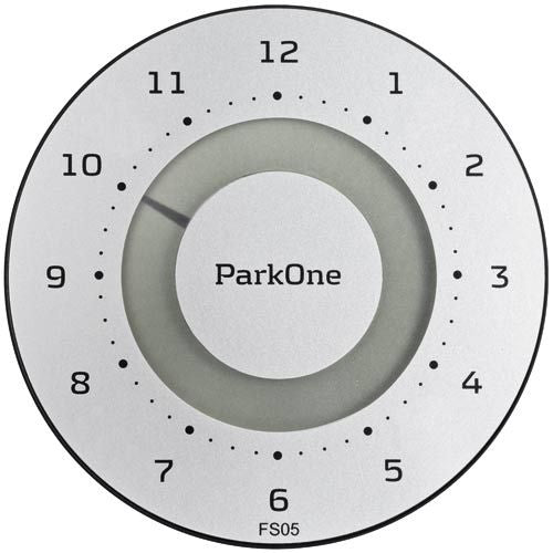 ParkOne2 parkeringsur (silver)