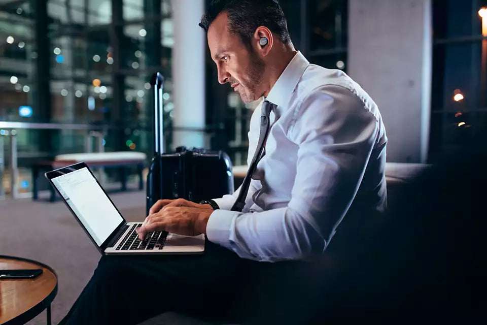 Philips TAT8506WT/00 Bluetooth hörlurar (vita)