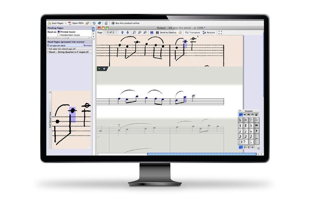 Sibelius Ultim perpetuell licens med PScore AScore