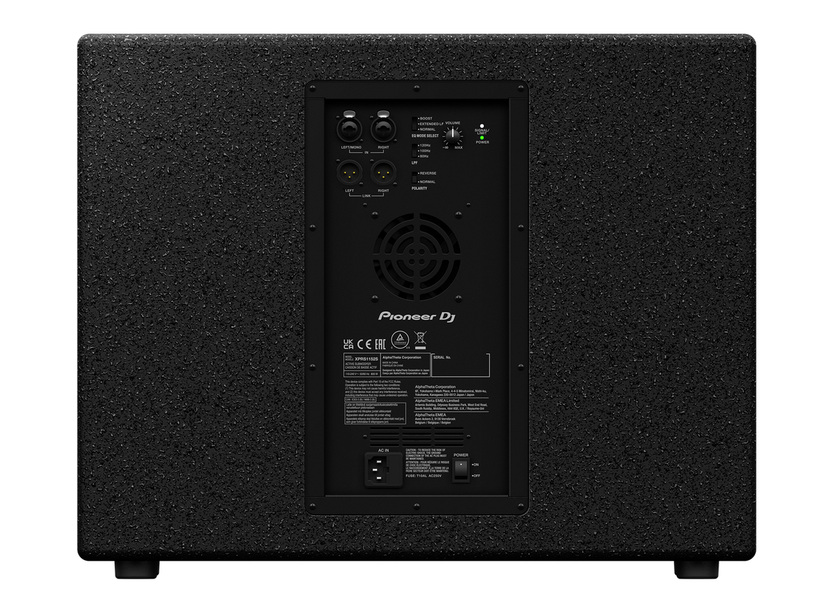 Pioneer DJ XPRS1152S aktiv subwoofer
