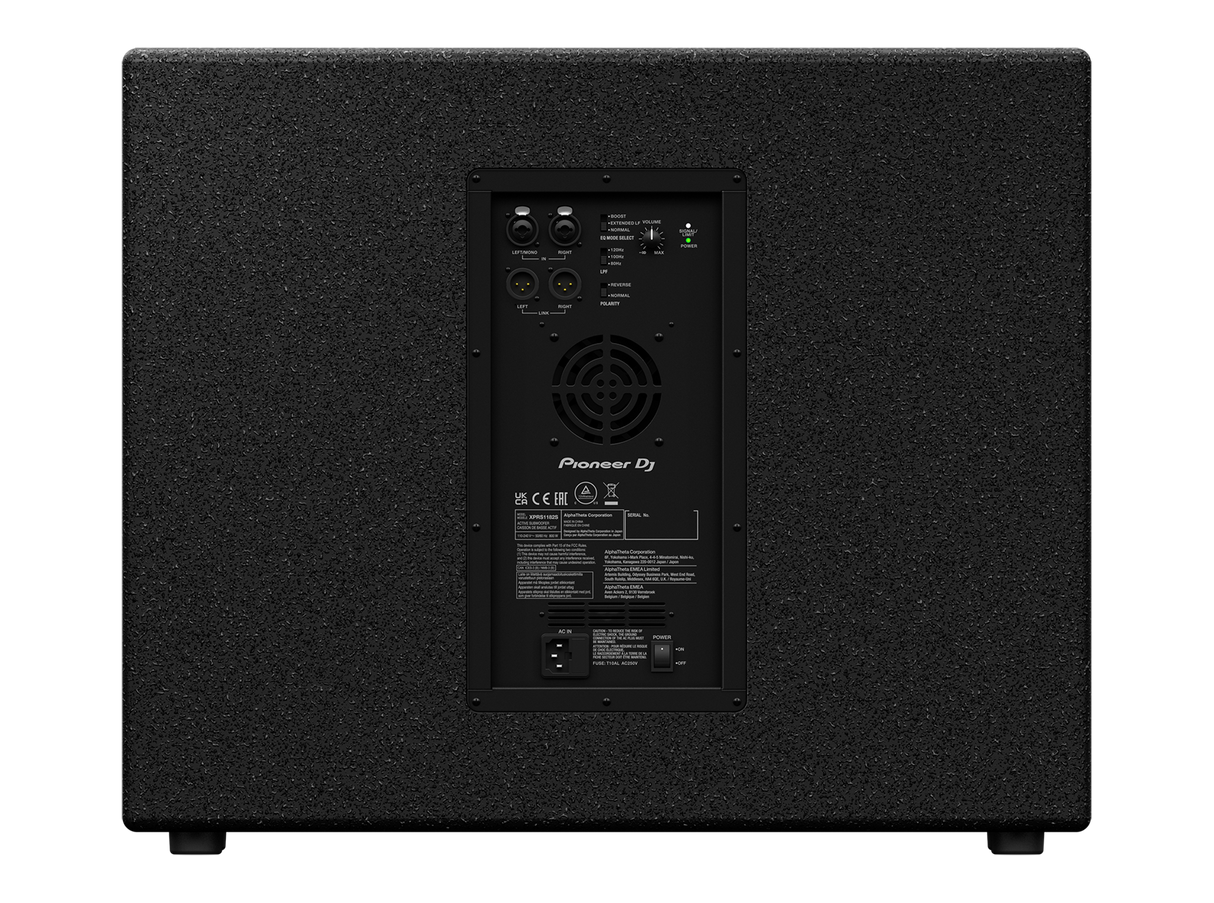Pioneer DJ XPRS1182S aktiv subwoofer