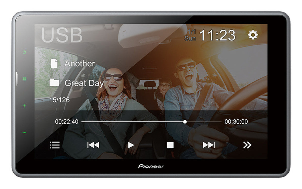 Pioneer DMH-AF555BT Multimedia 9" bilradio med Bluetooth