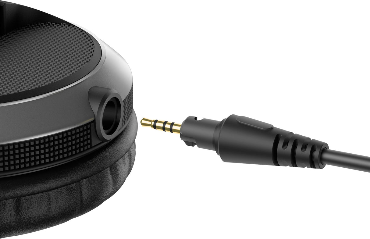 Pioneer DJ HDJ-X5 S DJ hörlurar (silver)