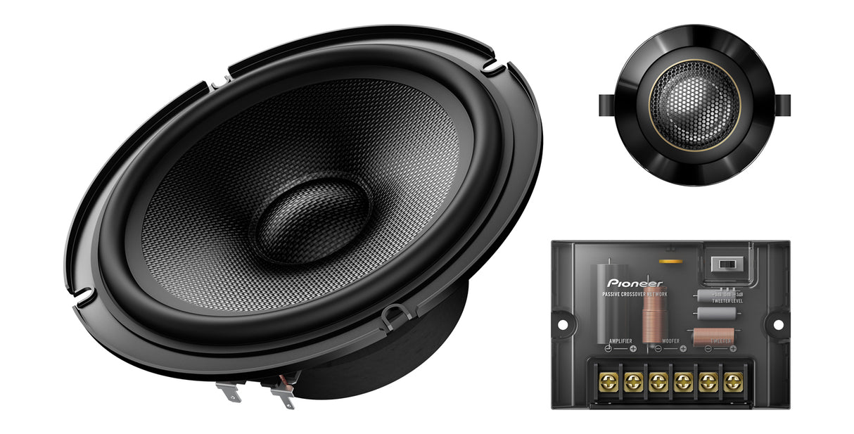 Pioneer TS-Z65CH Komponenthögtalarsystem (330W, 17cm)