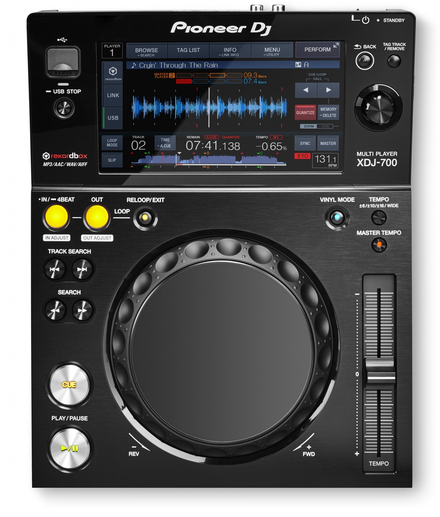 Pioneer DJ XDJ-700 DJ spelare