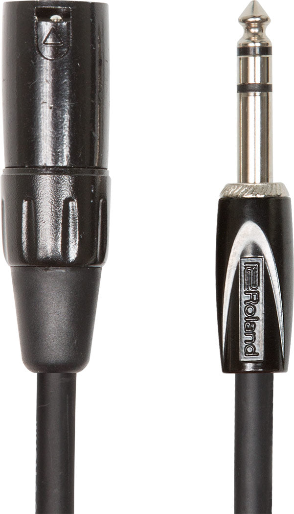 Roland Signal Kable XLR Male för 6.3 mm Jack Stereo (4,5m)