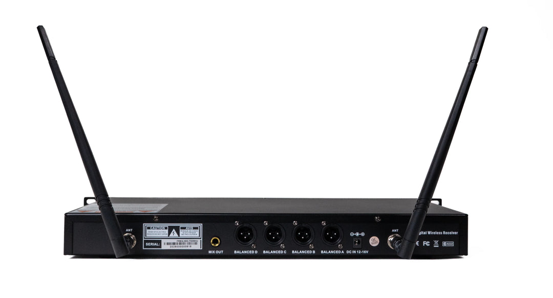 Renton Rack Trådlöst System (4 Headset)