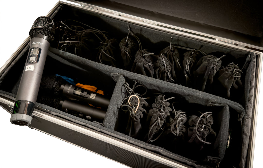 Renton Rack Trådlöst System (20 Headset)