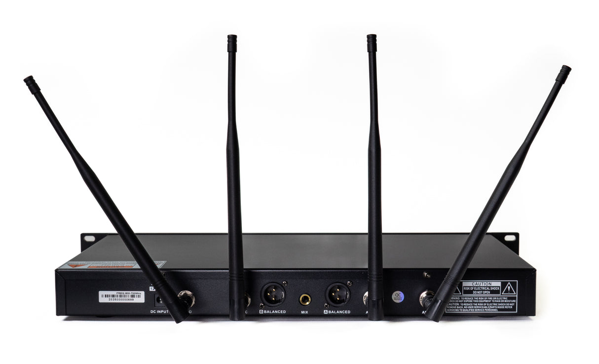 Renton Trådlös handhållen långdistansmikrofonsystem