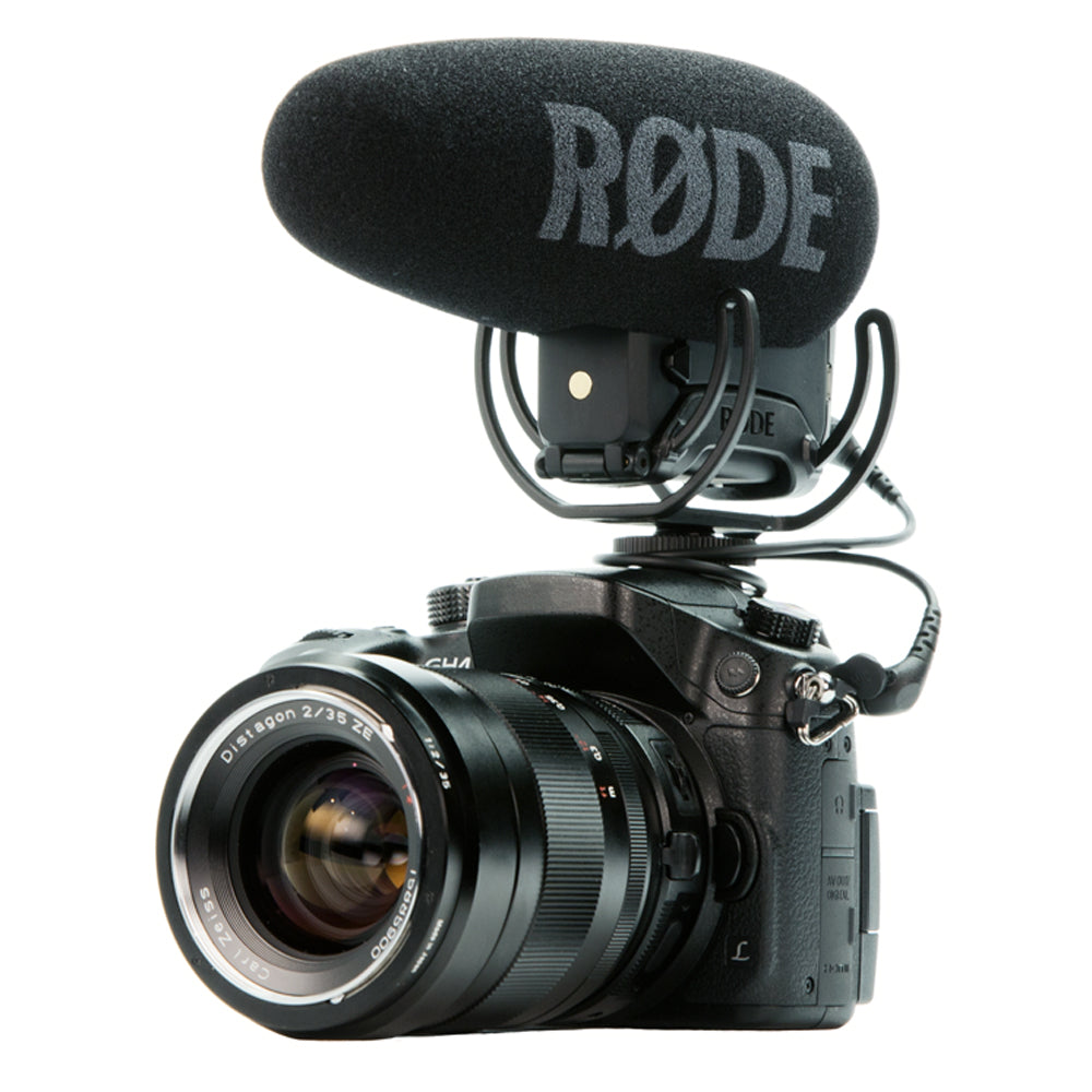 RØDE VideoMic Pro + kameramikrofon