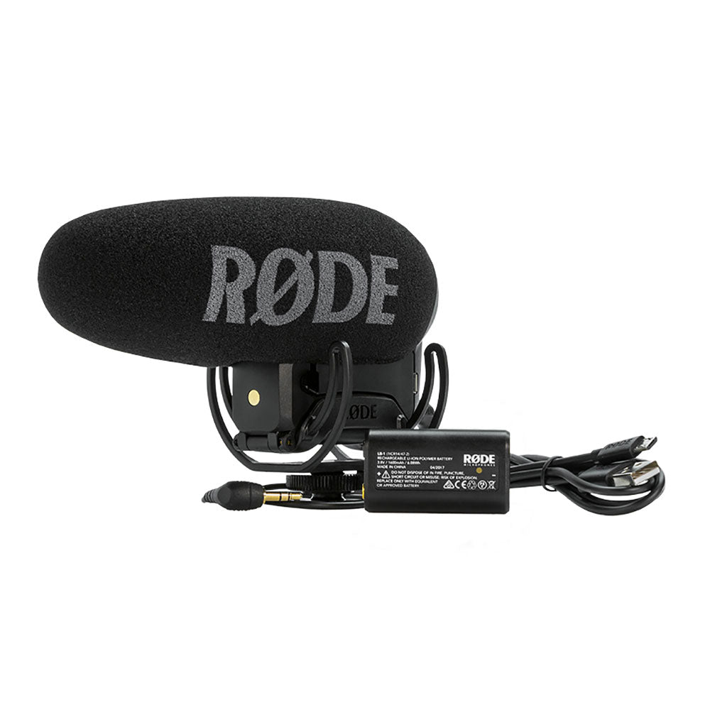 RØDE VideoMic Pro + kameramikrofon