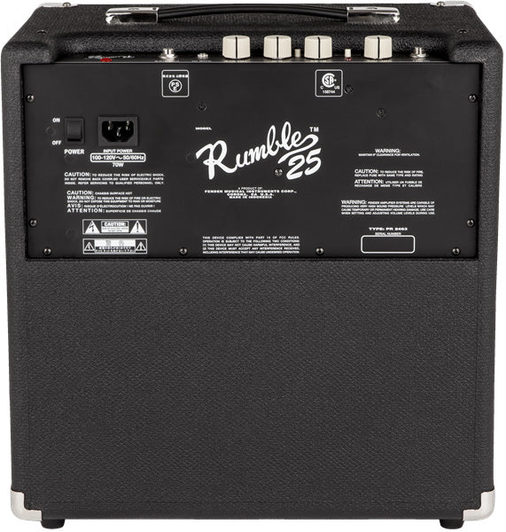 Fender Rumble 25 V3 basförstärkare