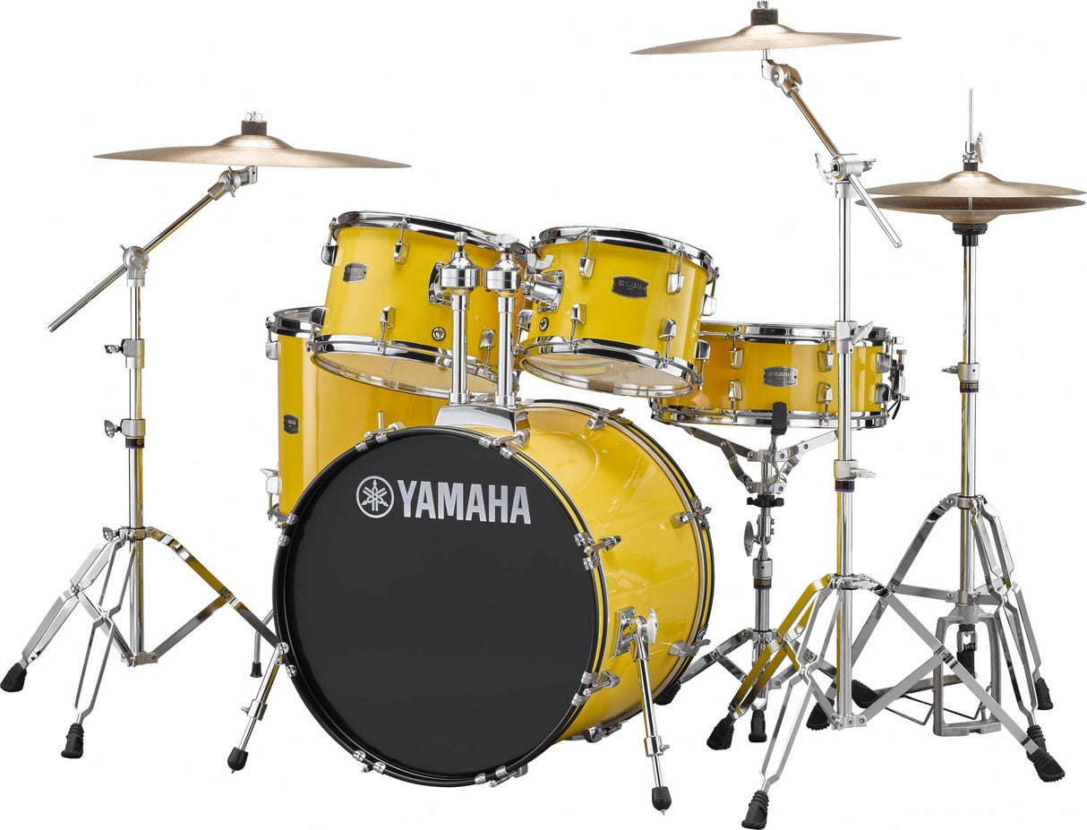 Yamaha Rydeen Studio trumset - inkl. hårdvarupaket och bassänger - Mellow Yellow