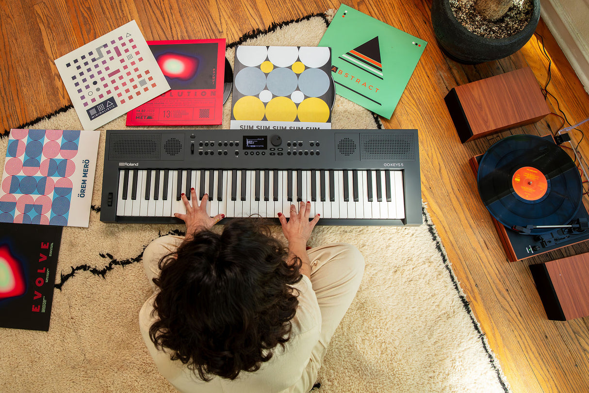Roland GO:KEYS 5 Keyboard (vit)
