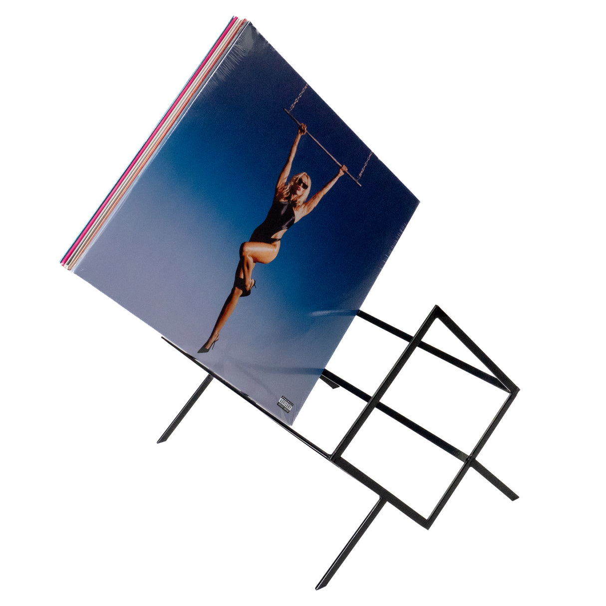 Studio 57 vinylskivhållare (svart)