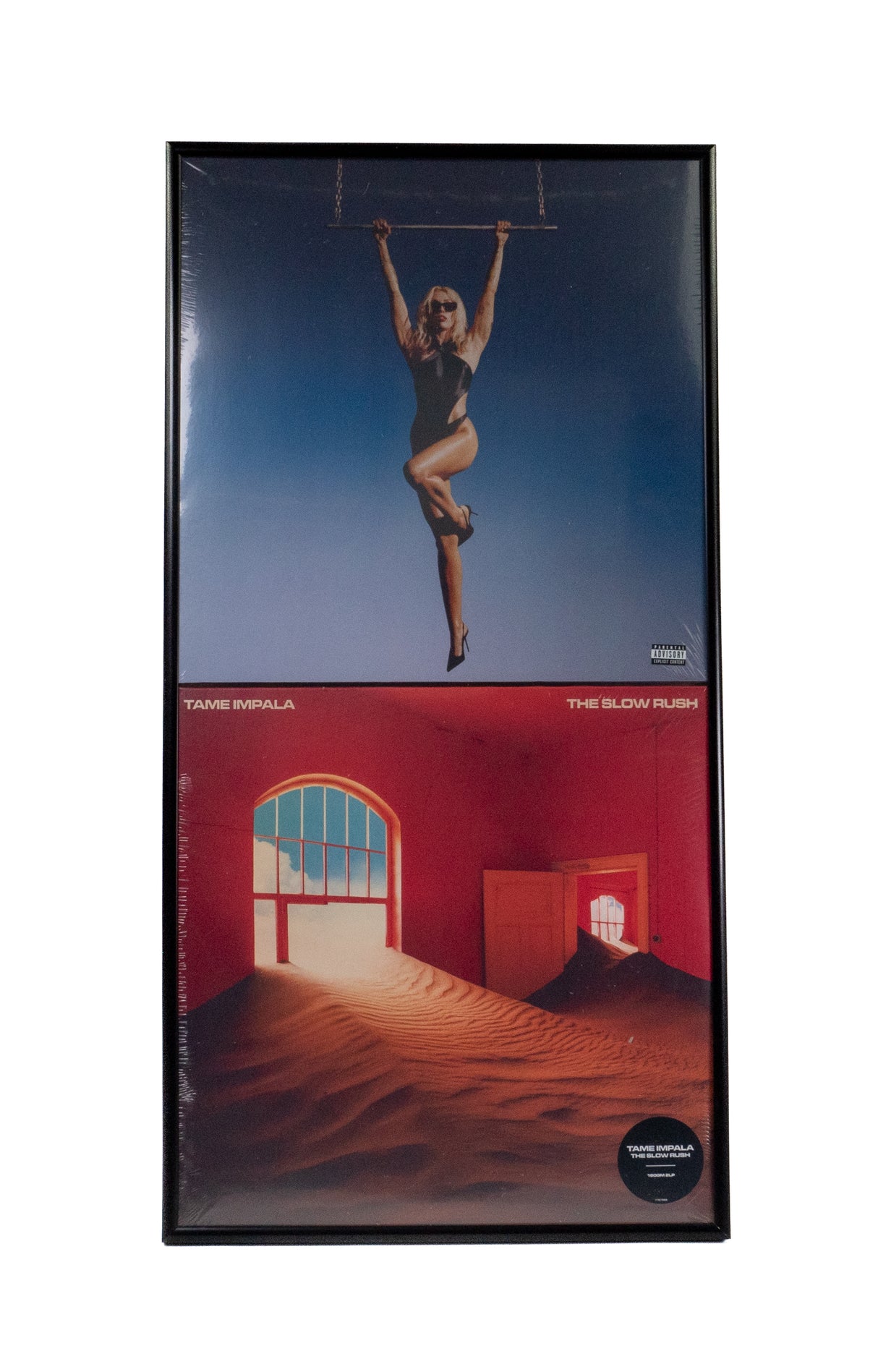 Studio 57 Ram för 2 st 12" vinylskivor (svart)