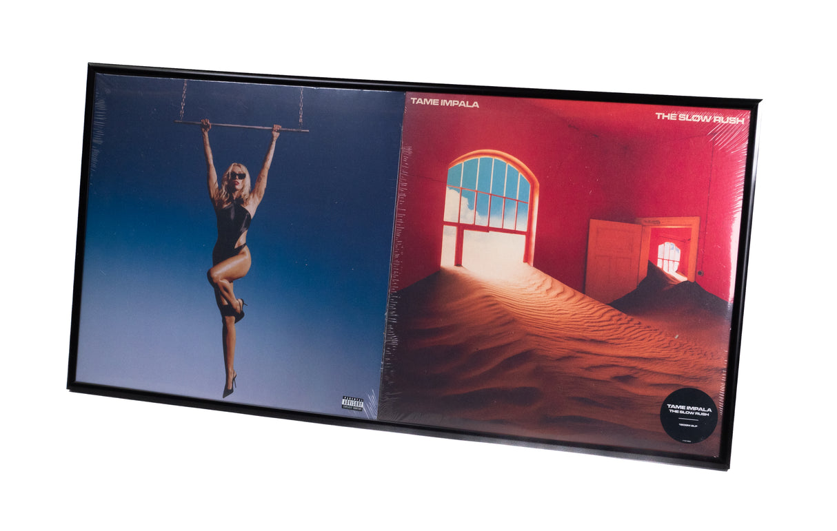 Studio 57 Ram för 2 st 12" vinylskivor (svart)