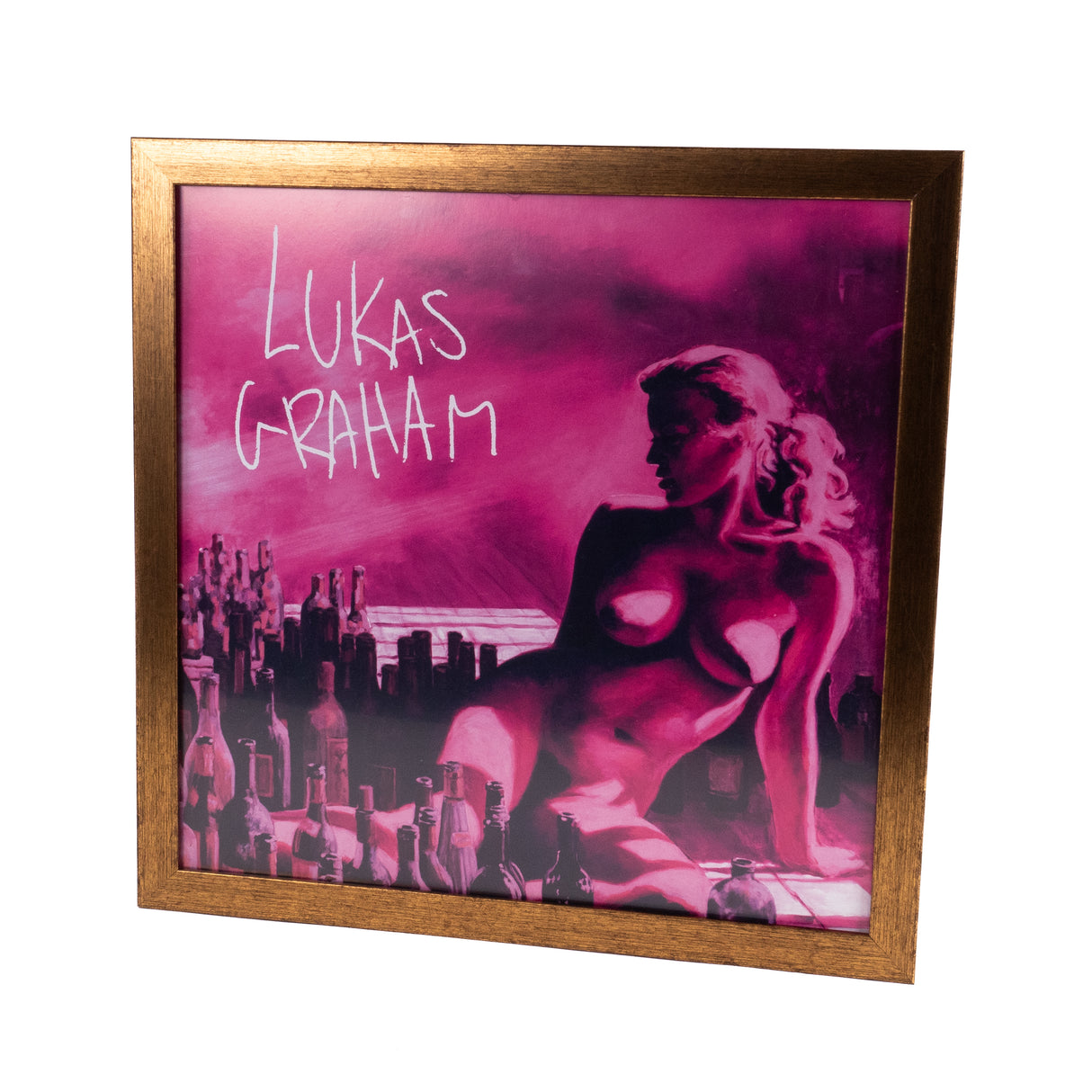 Studio 57 ram för 12" vinylskiva (brun)