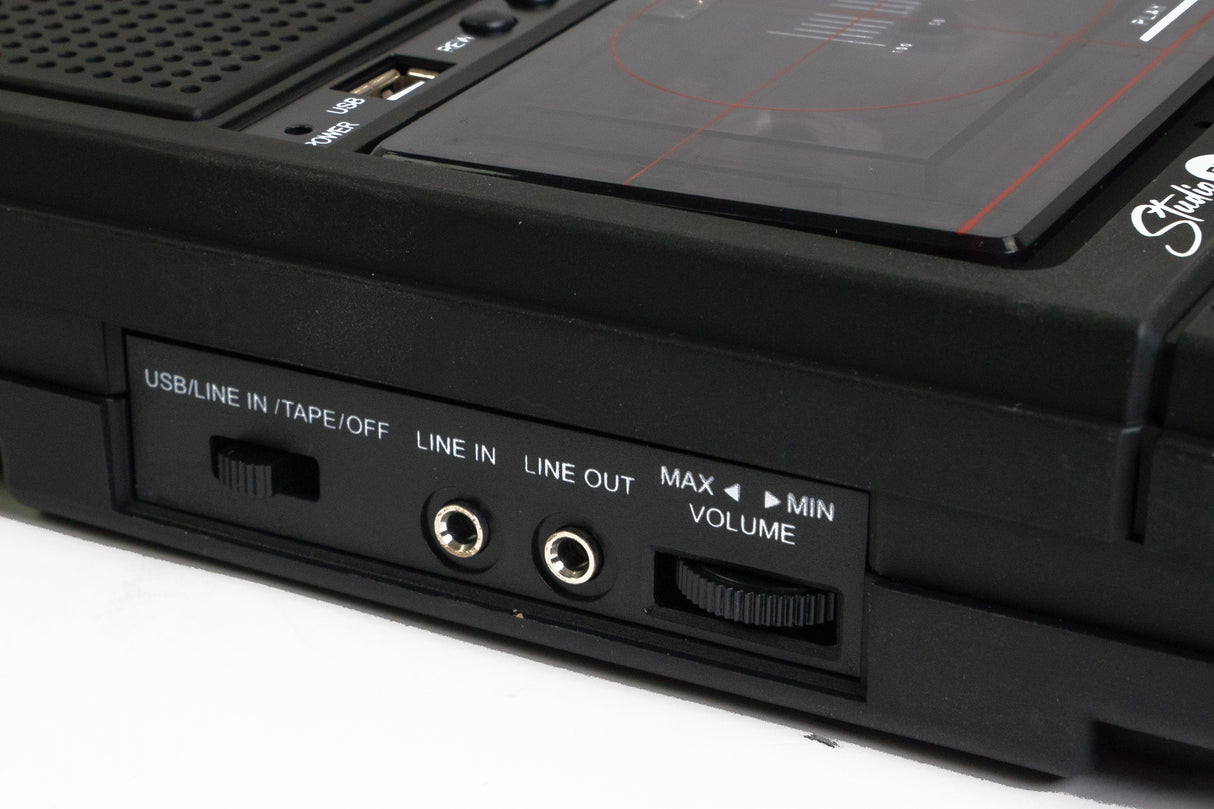 Studio 57 Kassettbandspelare (svart)