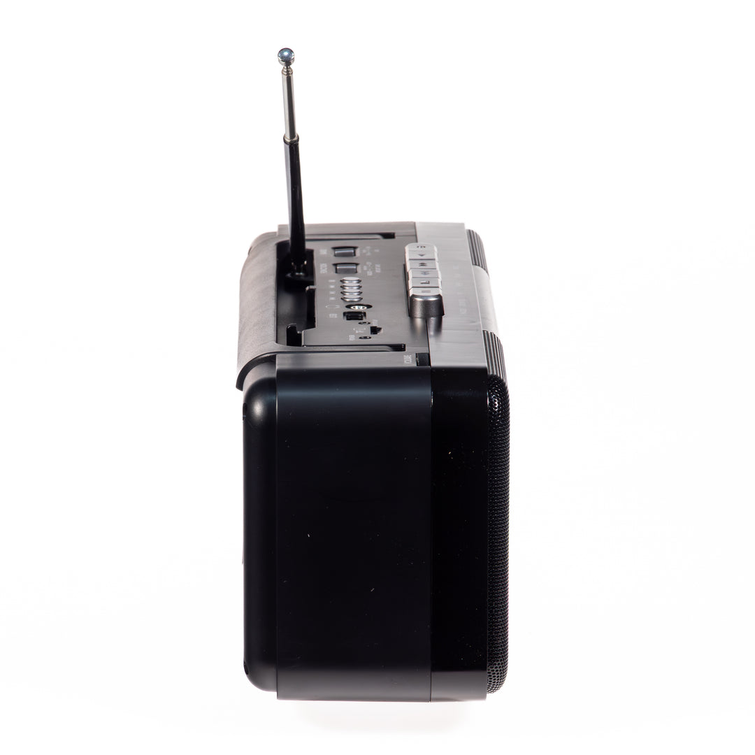 Studio 57 - Kassettspelare med FM & Bluetooth, Svart + Kassettband