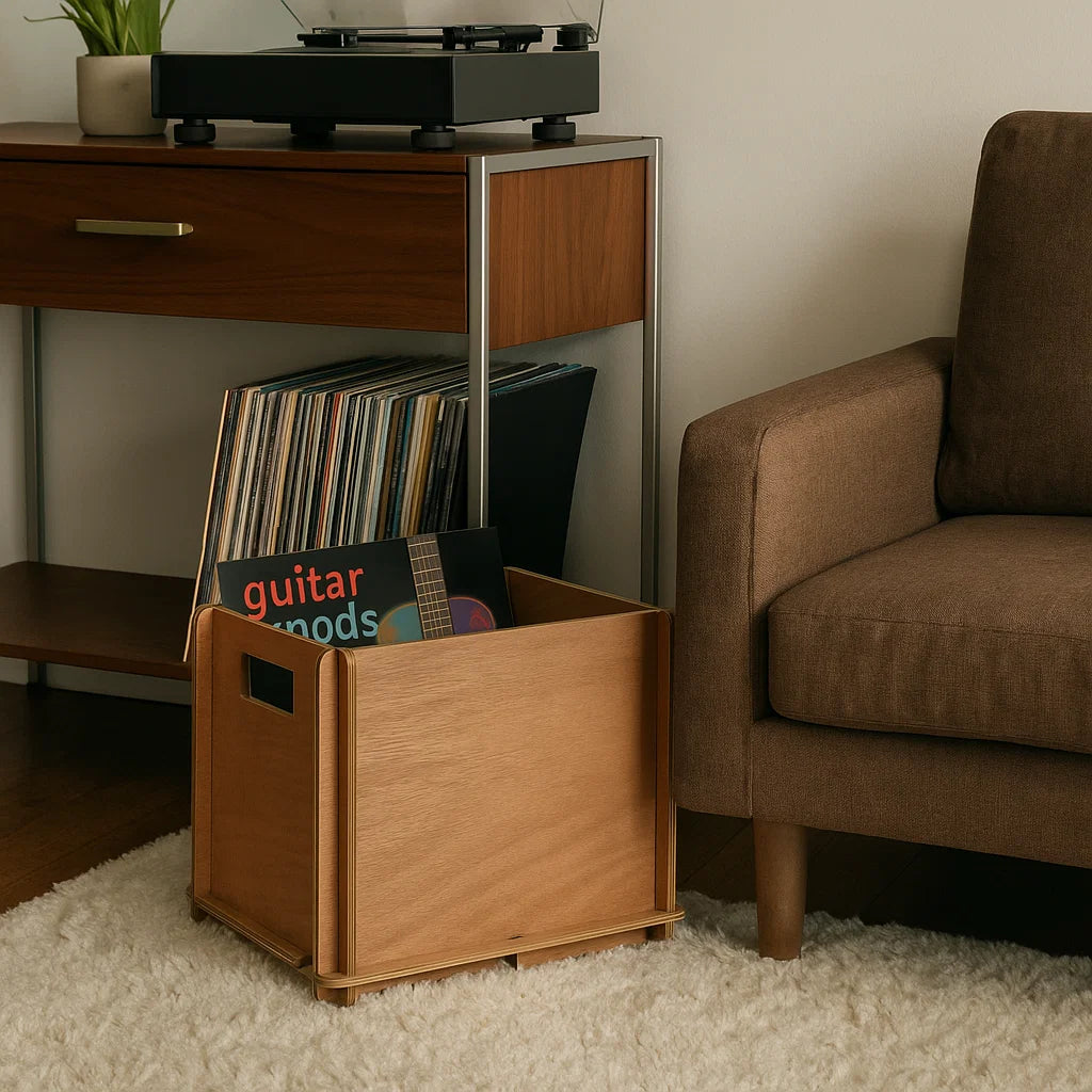 Studio 57 - Vinyllåda i trä