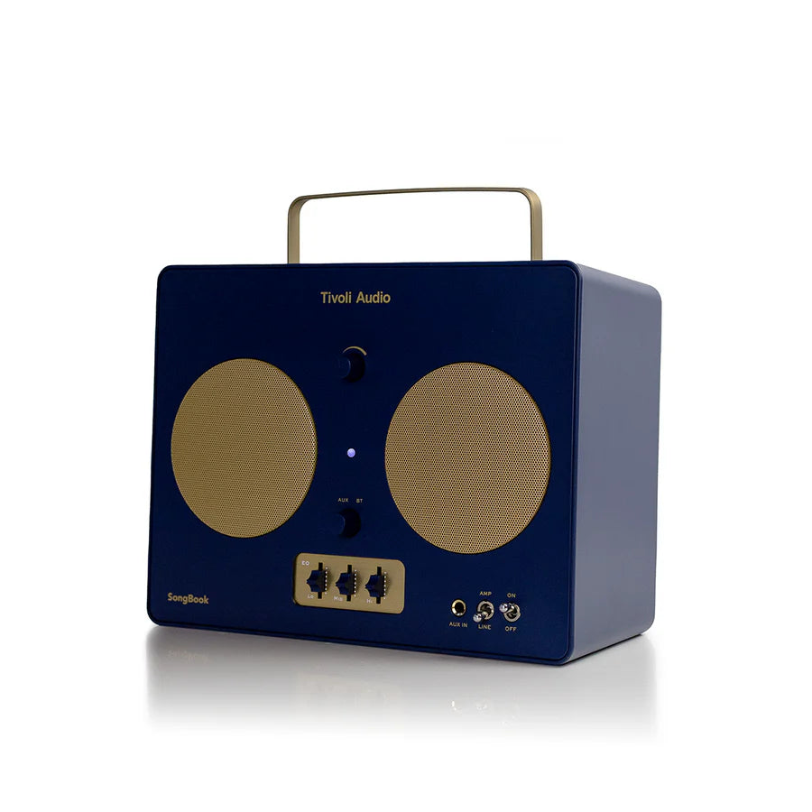 Tivoli Audio Song Book Bluetooth Högtalare (Blå)