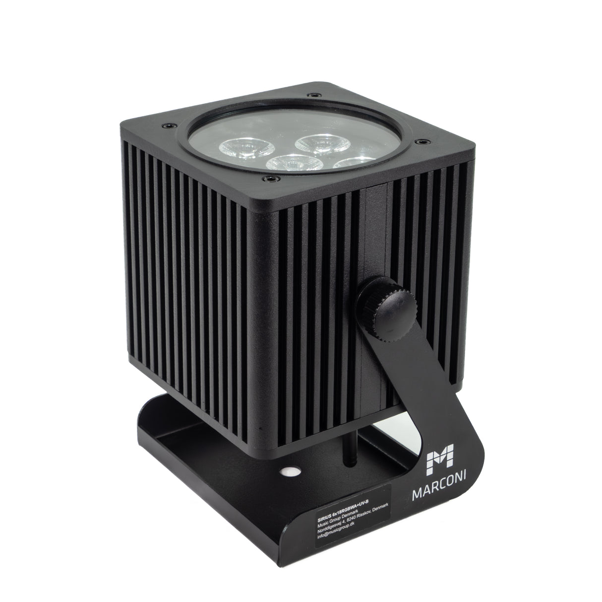 Marconi SIRIUS 6x18W RGBWA+UV IP65 Batterilampa