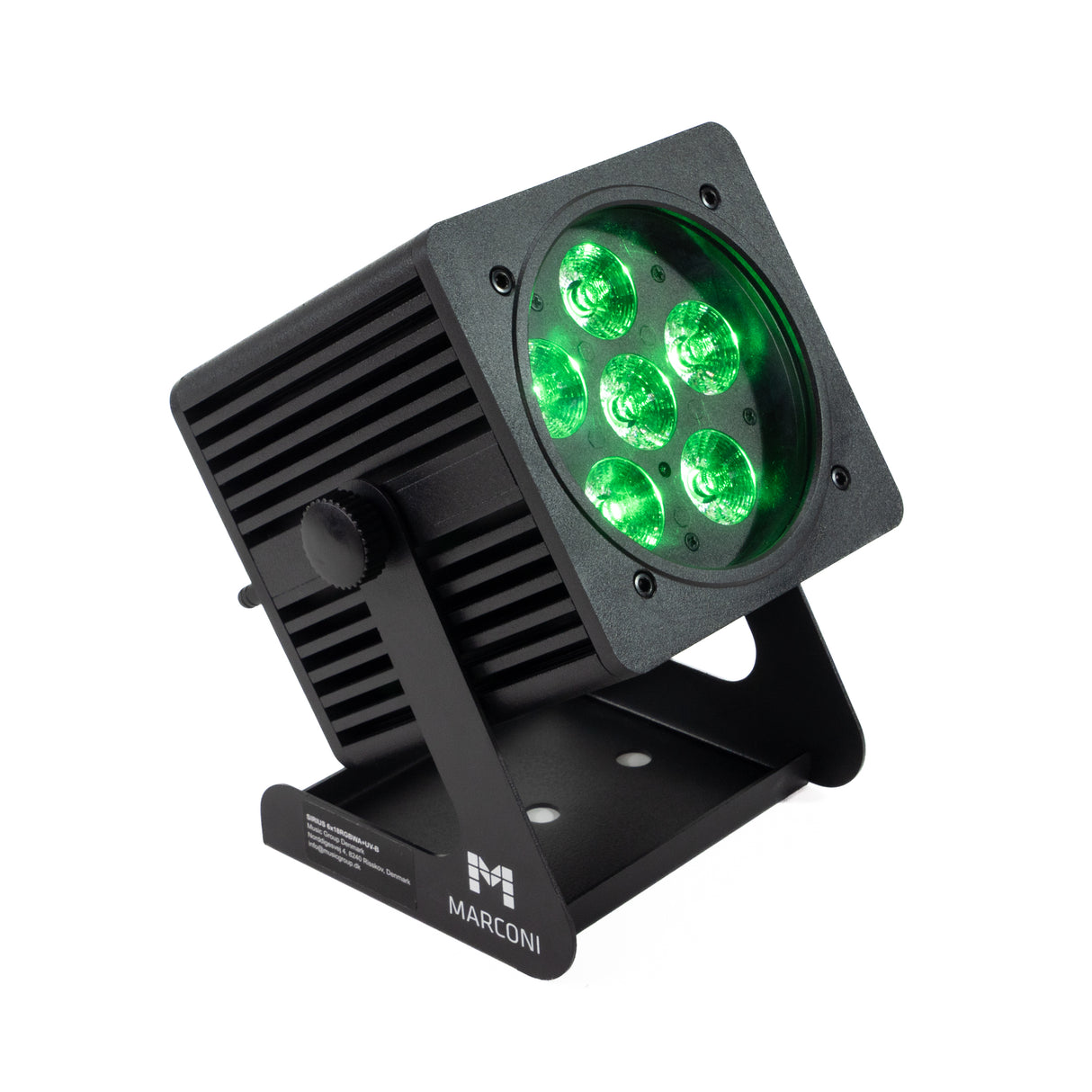 Marconi SIRIUS 6x18W RGBWA+UV IP65 Batterilampa