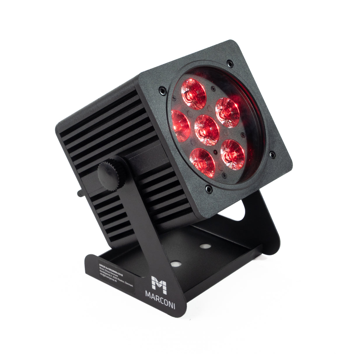 Marconi SIRIUS 6x18W RGBWA+UV IP65 Batterilampa