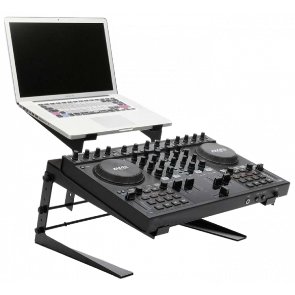 Ibiza Dual Dj laptop and monitor stand (SLAP190)