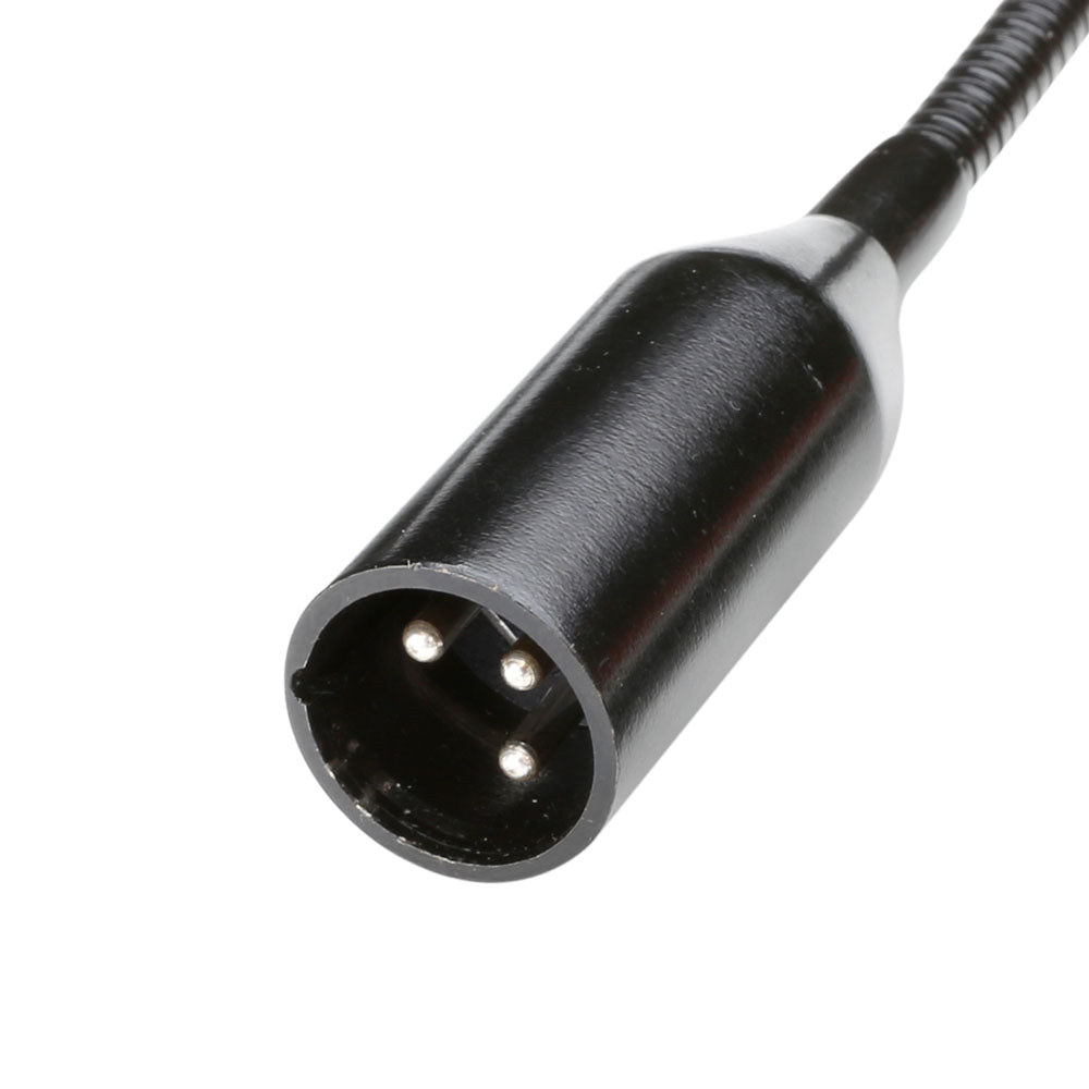 Adam Hall Stands SLED 1 ULTRA XLR 3 - 3-polig XLR-svanhalslampa med 4 COB-LED'er