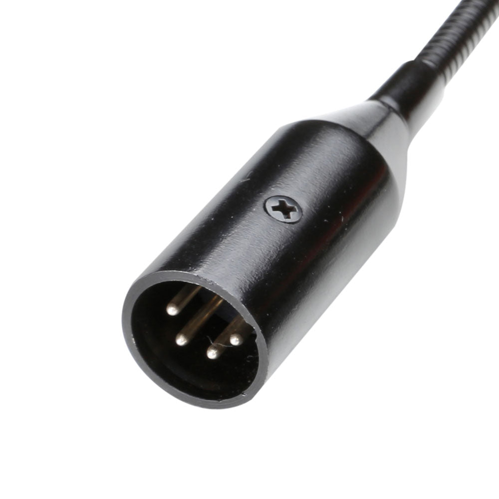 Adam Hall Stands SLED 1 ULTRA XLR 4 - 4-polig XLR-svanhalslampa med 4 COB-LED:er