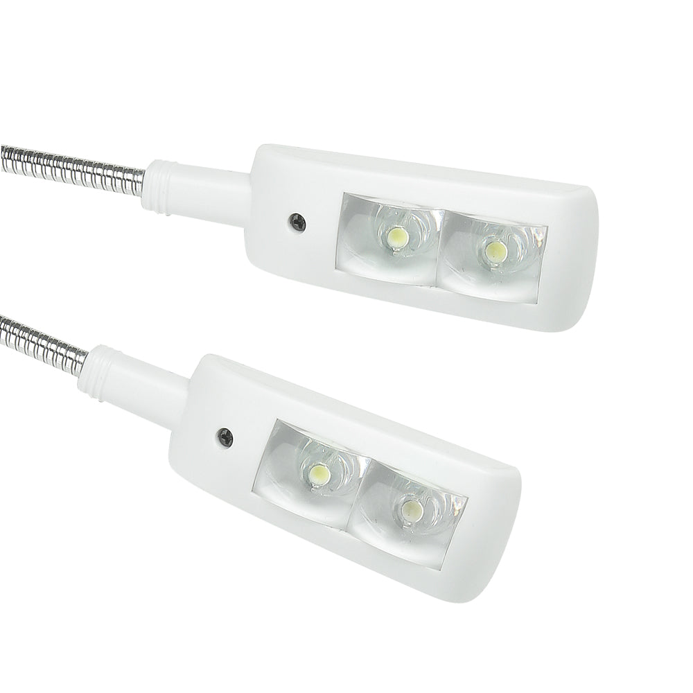Adam Hall Stands SLED 2 PRO W - LED-lampa för notställ, vit