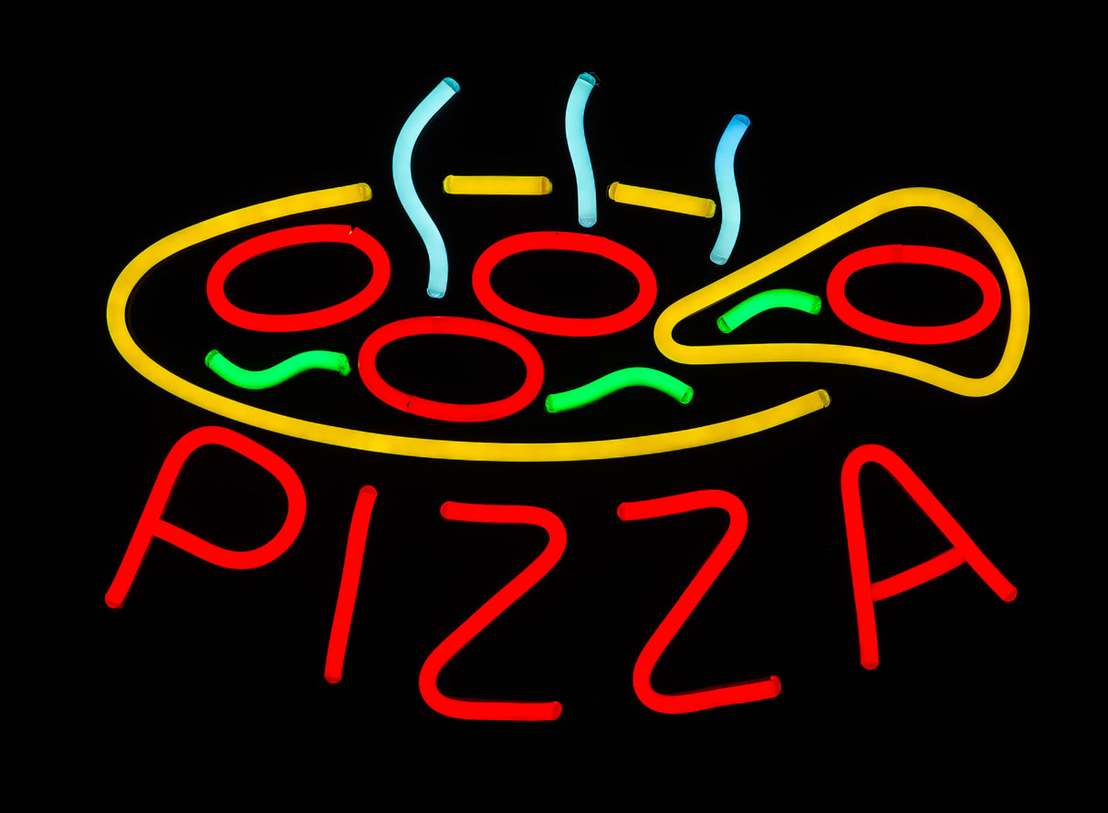Neonskylt "Pizza" (70cm)