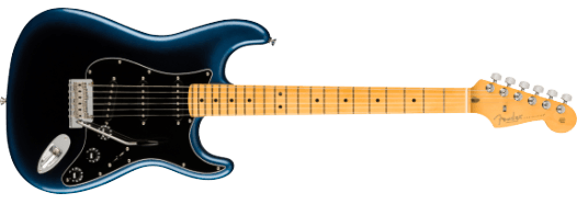 Fender American Professional II Stratocaster elgitarr (Dark Night)