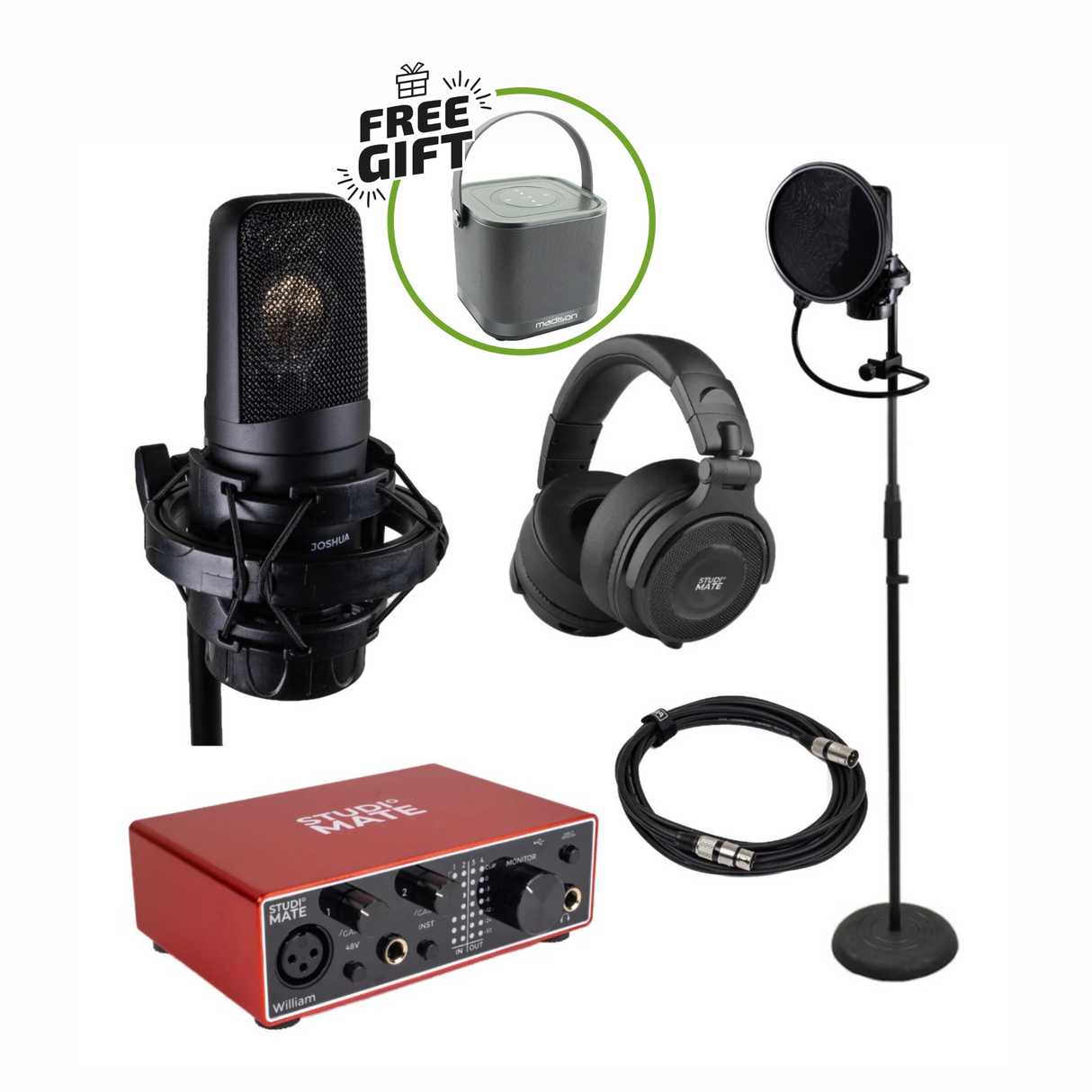 StudioMate Joshua's Studio Startpaket + Gratis Gåva