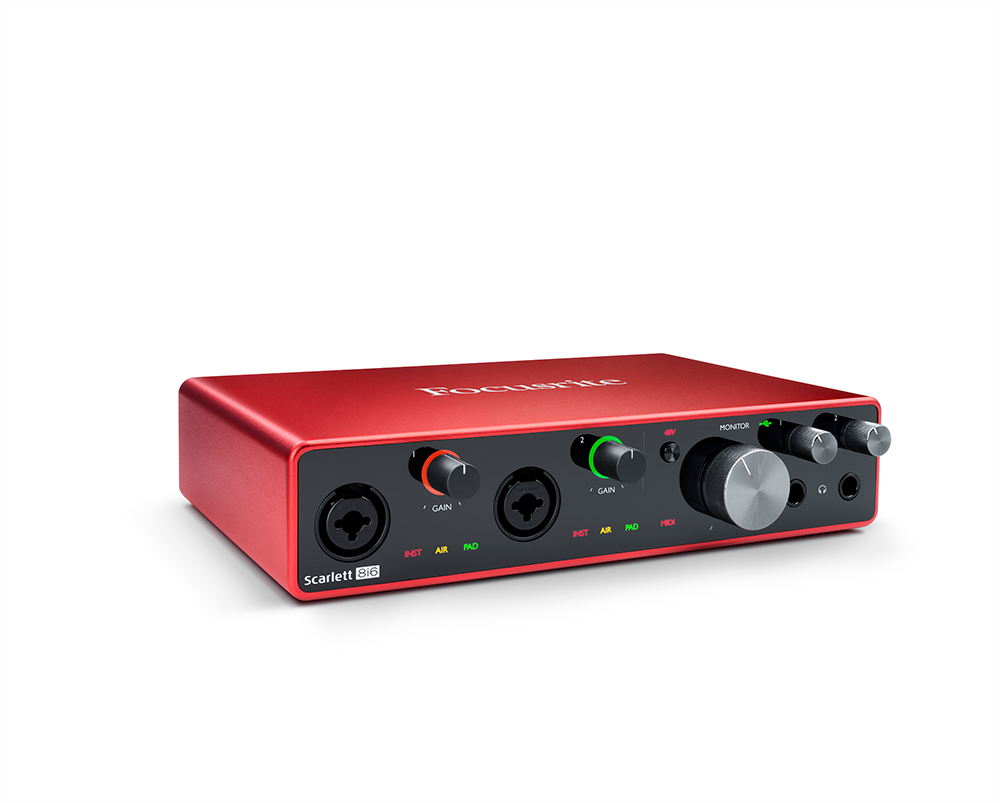 Focusrite Scarlett 8i6 3rd Gen ljudkort