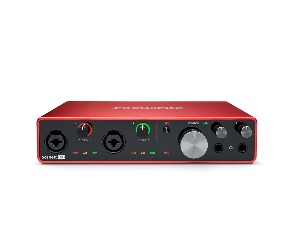 Focusrite Scarlett 8i6 3rd Gen ljudkort