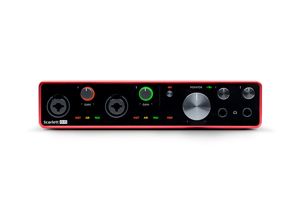 Focusrite Scarlett 8i6 3rd Gen ljudkort