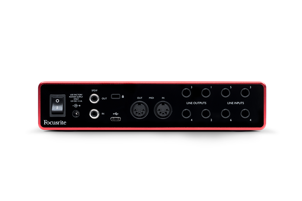 Focusrite Scarlett 8i6 3rd Gen ljudkort