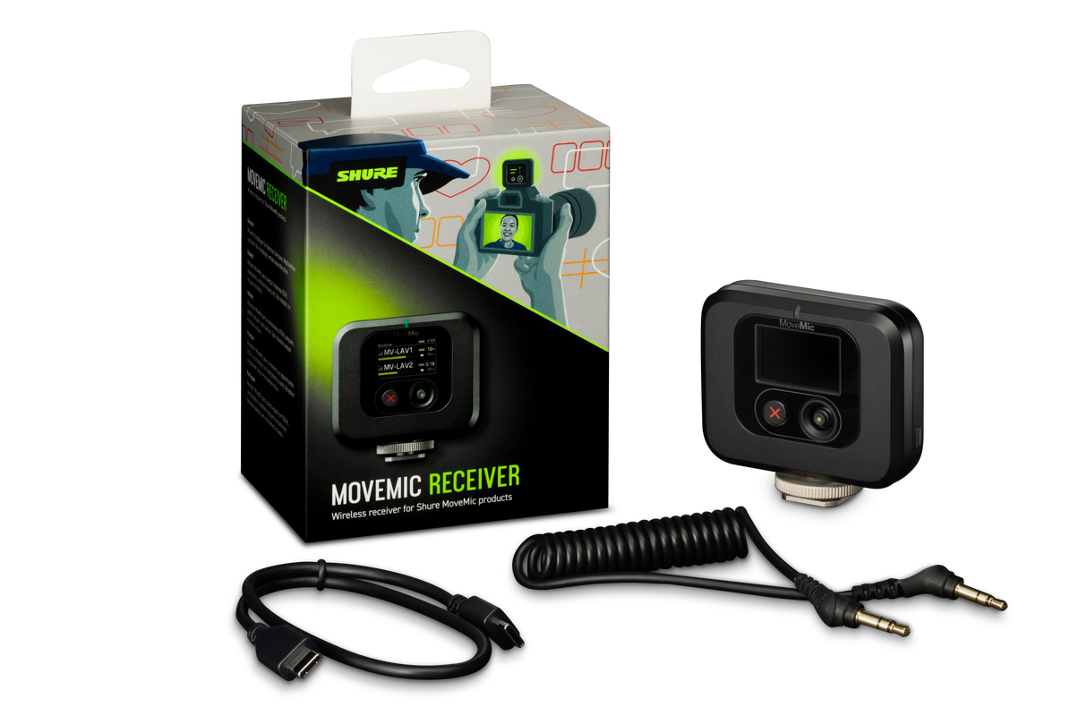 Shure MoveMic kameramottagare
