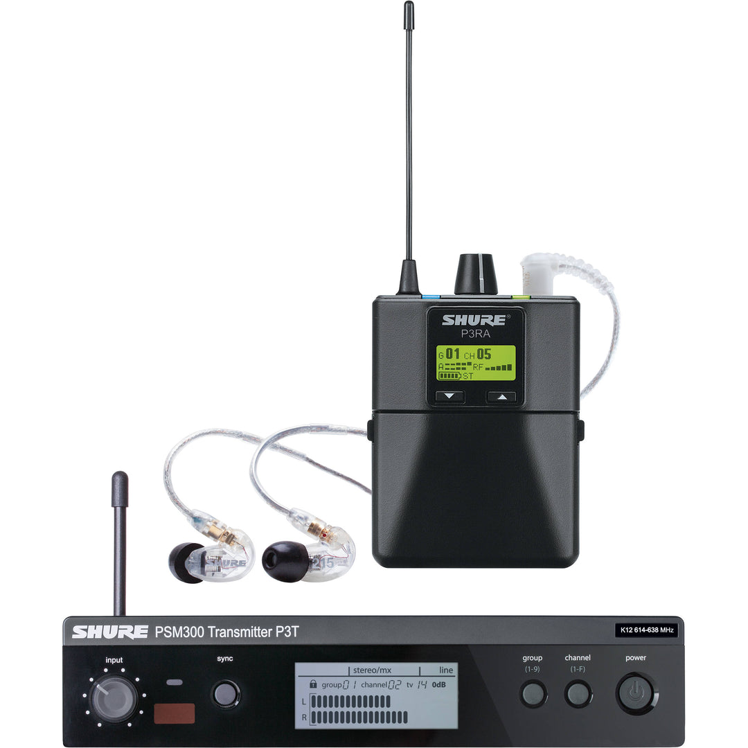 Shure PSM300 SE215 - In-ear-system (H20)
