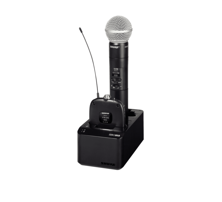 Shure SBC203-E SLXD batteriladdare