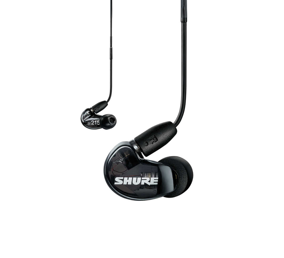 Shure SE215 In-Ear-hörlurar (svarta)